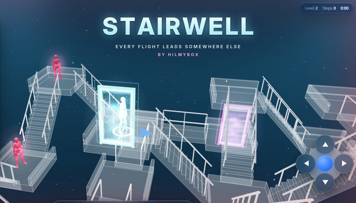 Stairwell: An Endless Labyrinth of Floating Stairs