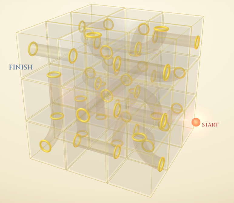 Lattice: A 3D Pipe Puzzle That Trains Your Sense of Three-Dimensional Routing