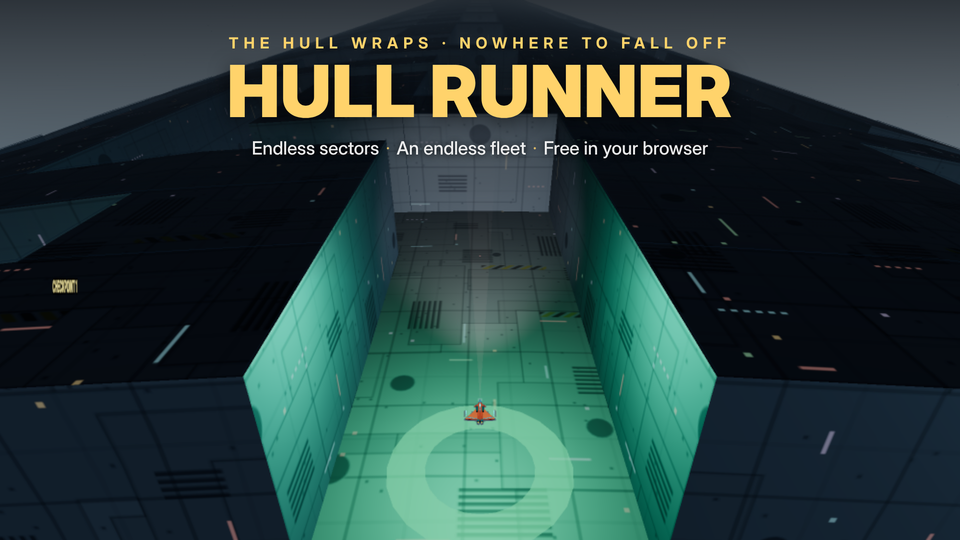 The Maze Became a Warship: "Hull Runner" Is Out Now
